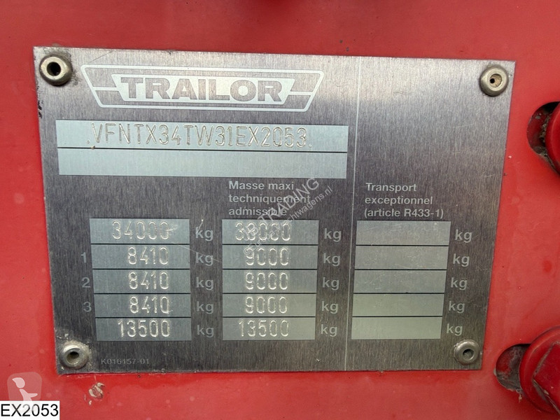 نصف مقطورة General Trailers Bitum 31.423 Liter,...