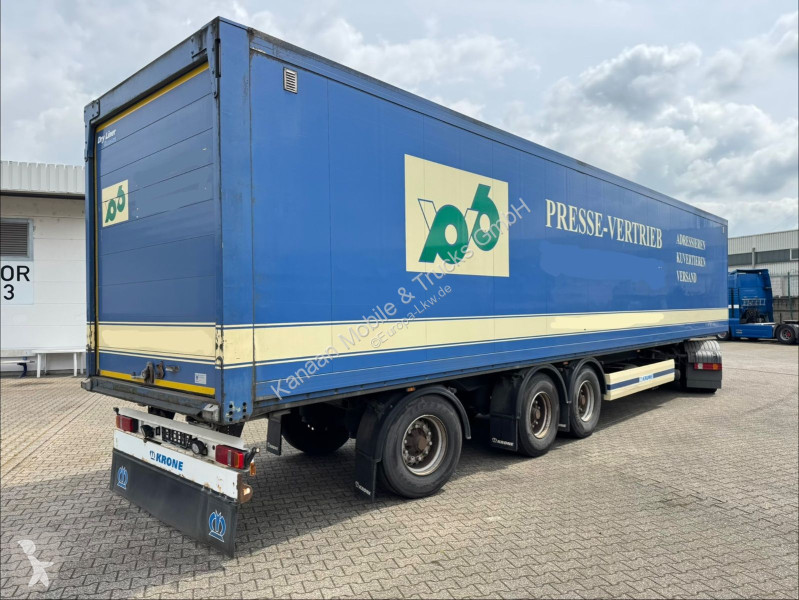 نصف مقطورة Krone K 27 Doppelstock Rolltor...