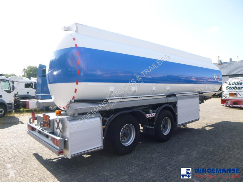 نصف مقطورة  Fuel tank alu 35.3 m3 / 5 comp