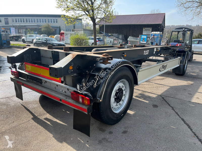 نصف مقطورة Fliegl 4 x ZWP 180 2-Achs Lafette...