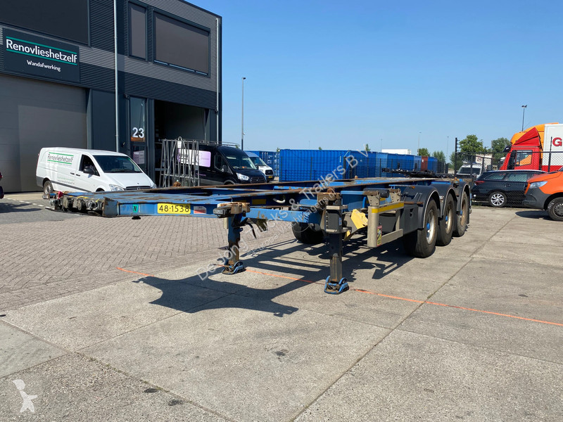 نصف مقطورة LAG / ADR / Tank Chassis / BPW + Drum