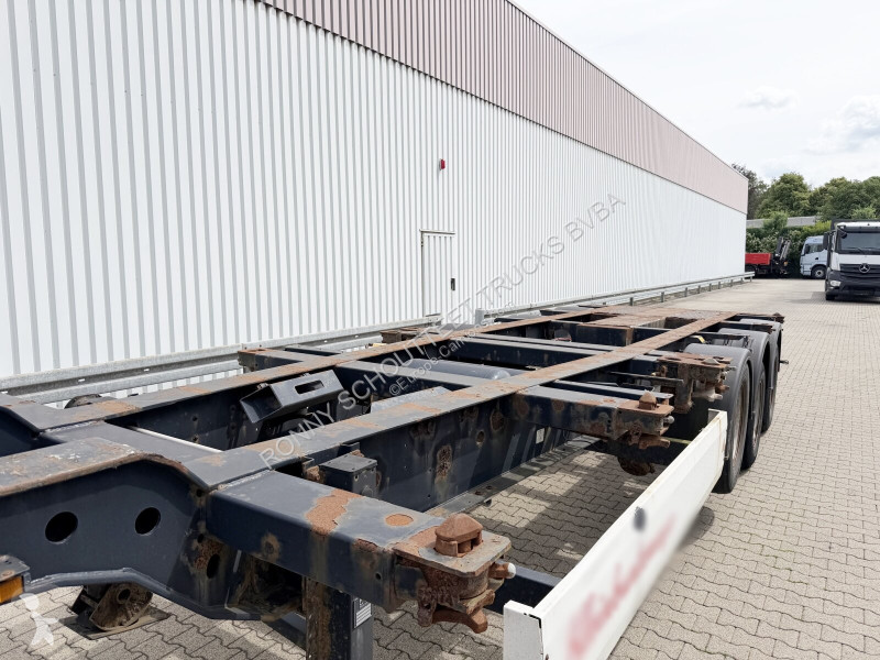 نصف مقطورة Krone SD Container-Chassi SD...