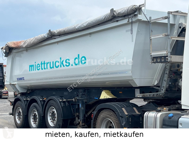 نصف مقطورة Schmitz Cargobull 24 28 cbm Stahl...