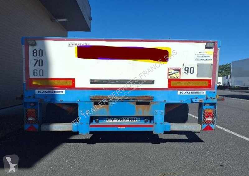 نصف مقطورة Kaiser Trailer Flat Platform Straight
