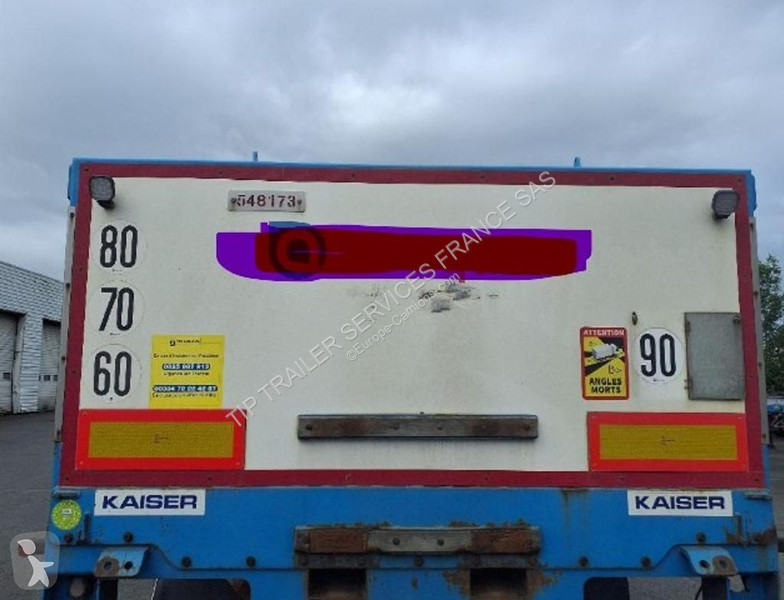 نصف مقطورة Kaiser Trailer Flat Platform Straight