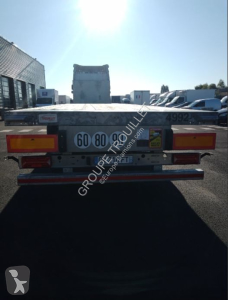 نصف مقطورة Trouillet 38 TONNES PLATEAU LOURD