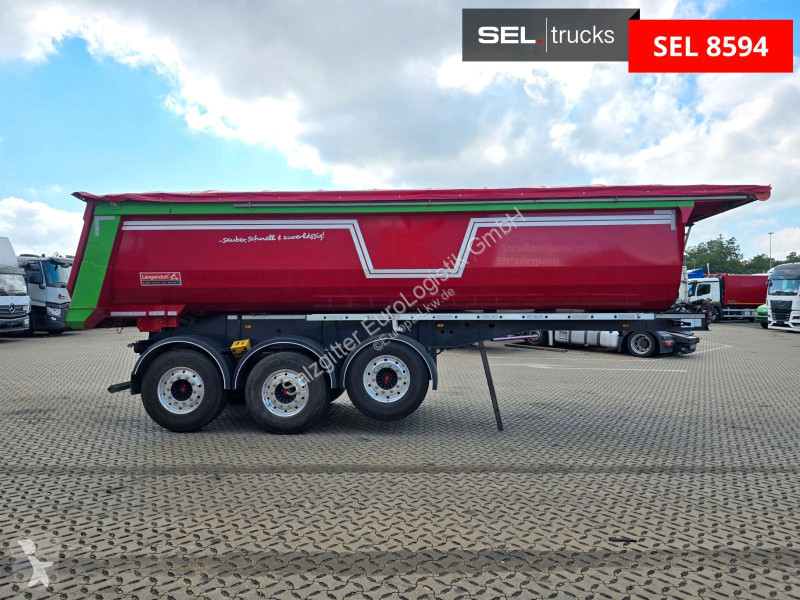 نصف مقطورة Langendorf SKS-HS 24/30 / Alu-Felgen...