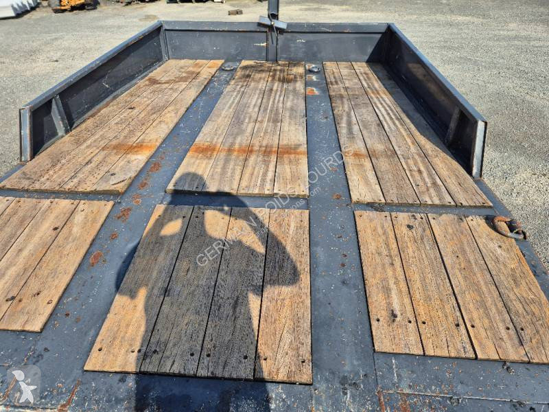 نصف مقطورة Castera Porte engin 3 essieux 54t5