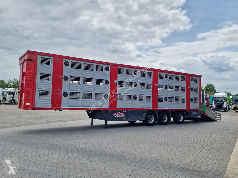 نصف مقطورة Finkl 3 deck - lift- water - vans -...