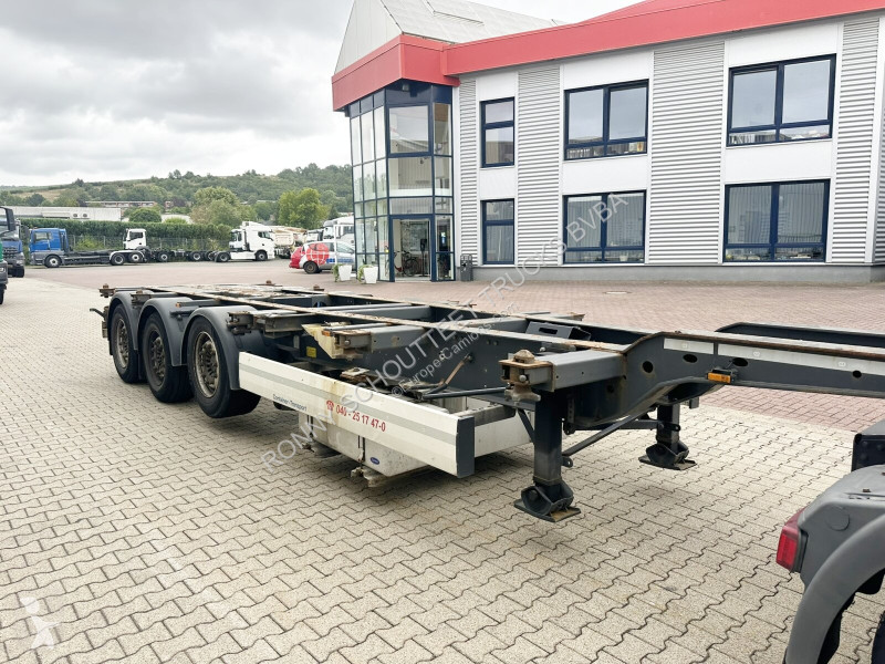 نصف مقطورة Krone SDC 27 eLTU4 Container-Chassi...