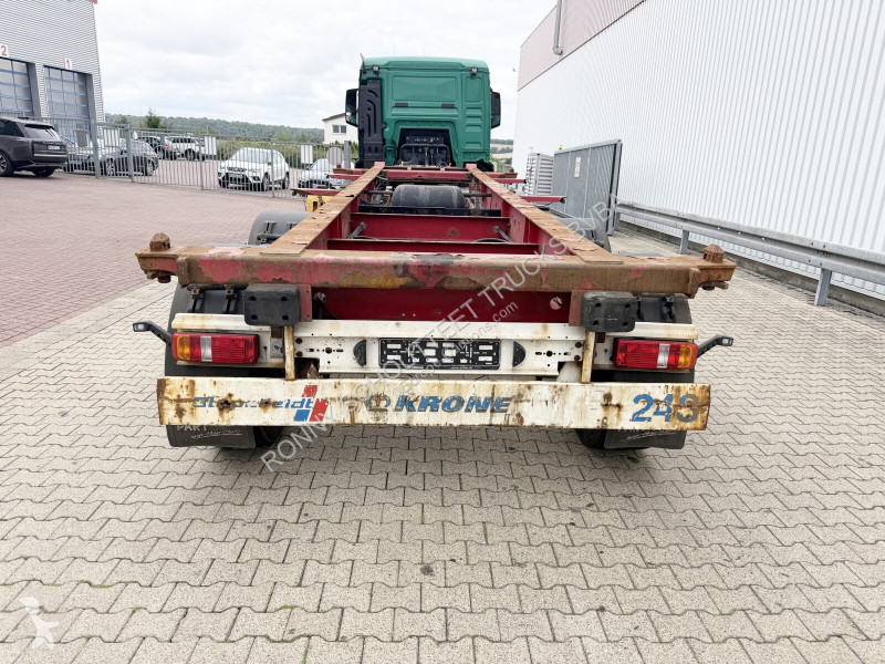 نصف مقطورة Krone SCZ 18 Container-Chassi SCZ 18...