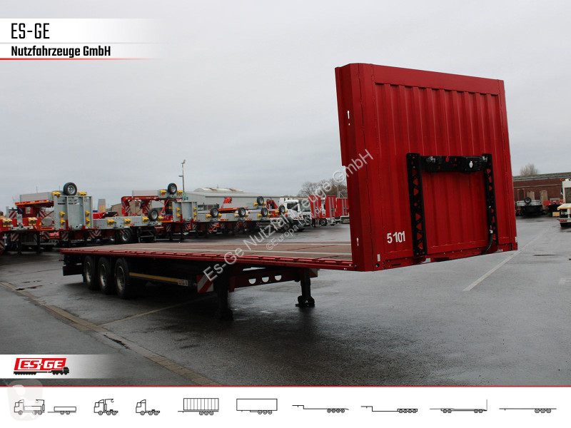 نصف مقطورة Kögel 3-Achs-Mega Chassis
