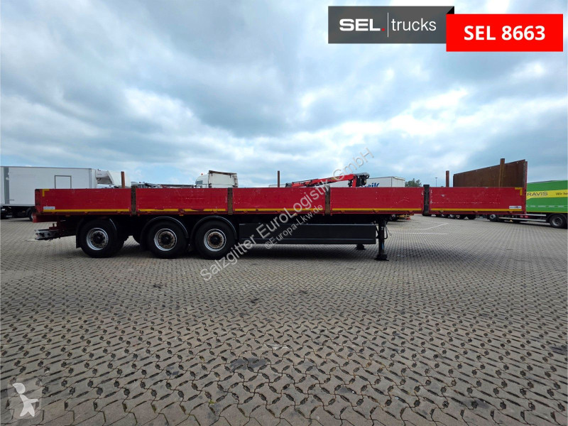 نصف مقطورة Meusburger MPS-3 / Lenkachse |...