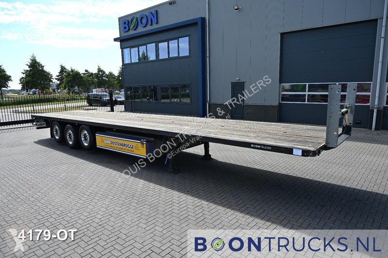 نصف مقطورة Groenewegen DRO-14-27 FLATBED | 2x...