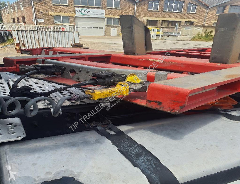 نصف مقطورة Asca Trailer Chassis Gooseneck 45'...