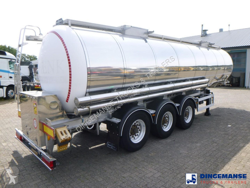 نصف مقطورة Van Hool Food tank inox 28 m3 / 1 comp