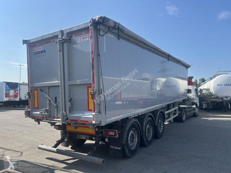 نصف مقطورة Kempf  SKM 39 Alu-Kastenmulde 55m³...