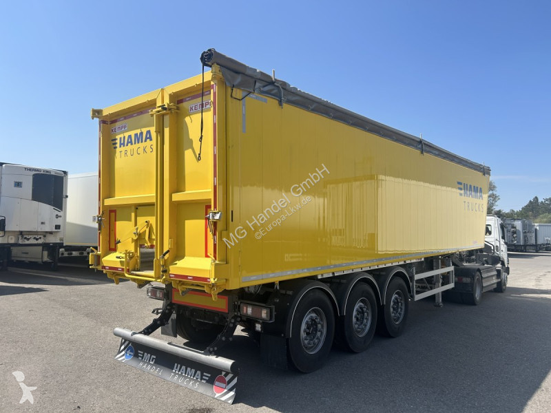نصف مقطورة Kempf SKM 39 Alu-Kastenmulde 55m³...
