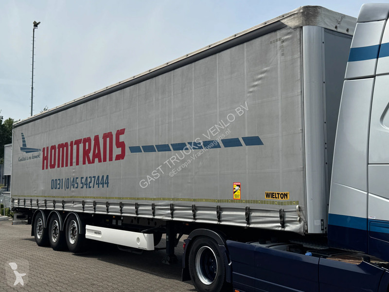 نصف مقطورة Wielton NS-3 Schuifzeil -Dak /...