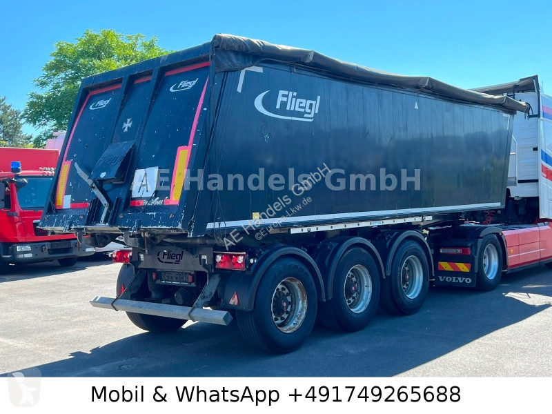 نصف مقطورة Fliegl DHKA 390 Alu-Kasten...