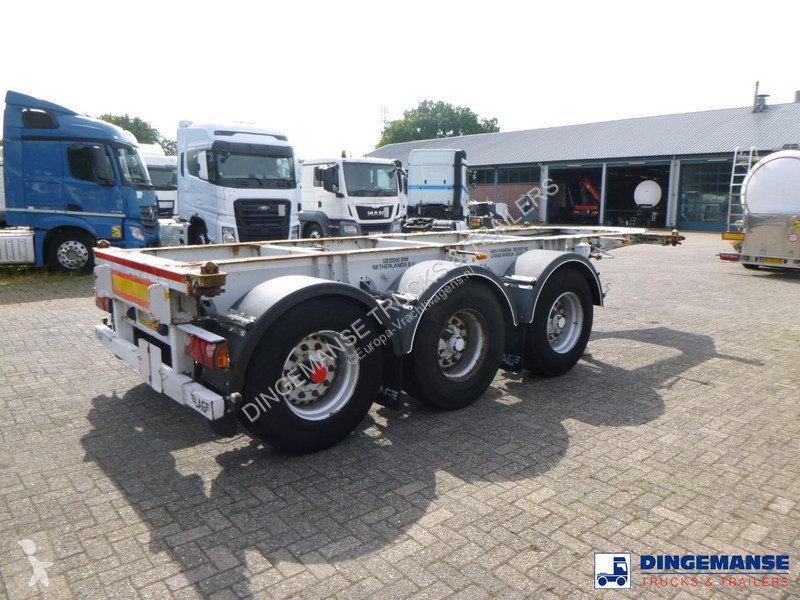 نصف مقطورة LAG 3-axle container trailer 20 ft