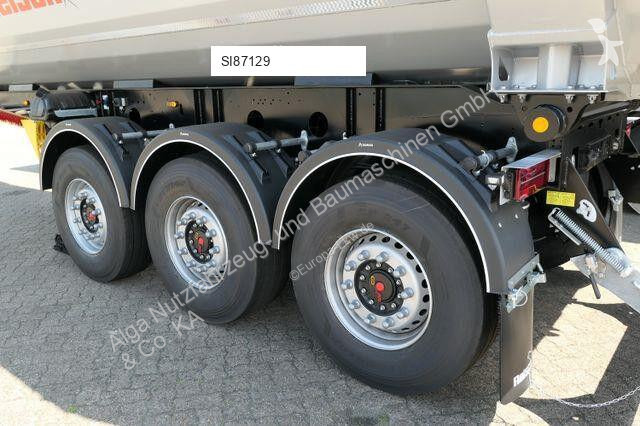 نصف مقطورة Reisch RHKS-SR, Stahl, 25m³, SAF,...