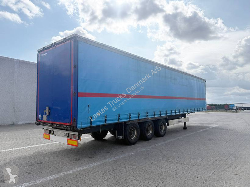 نصف مقطورة Krone Curtainsider / Planenauflieger
