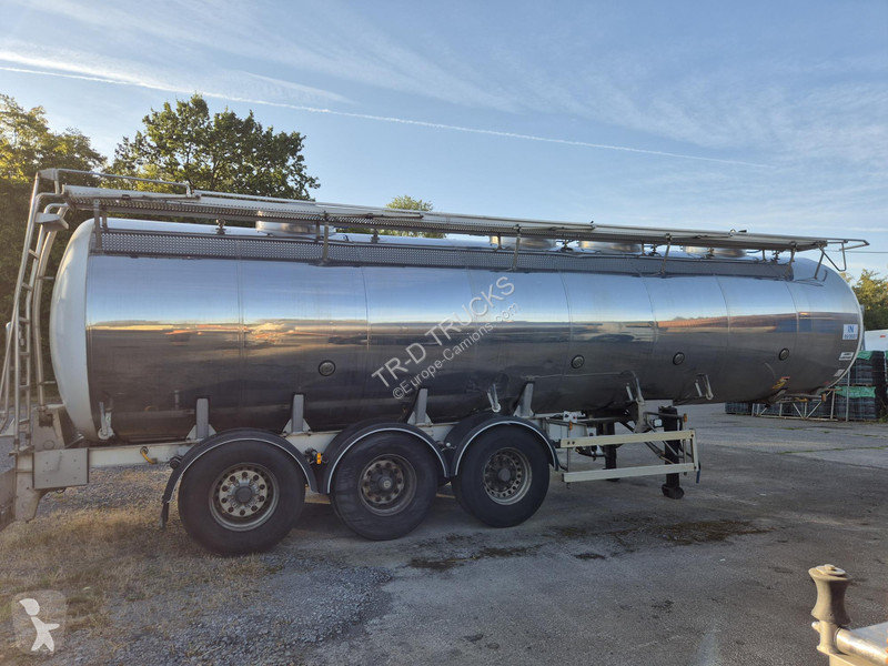 نصف مقطورة Magyar 30500L INSULATED INOX TANK -...
