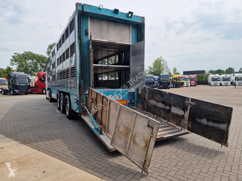Semirimorchio Lecitrailer Guiton livestock...
