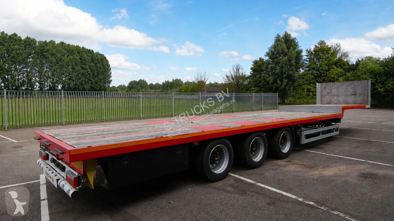نصف مقطورة  3 axle semi low loader