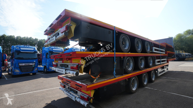 نصف مقطورة  3 axle semi low loader
