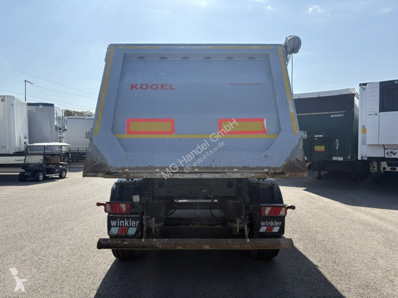 نصف مقطورة Kögel Kippmulde 25m³, Liftachse,...