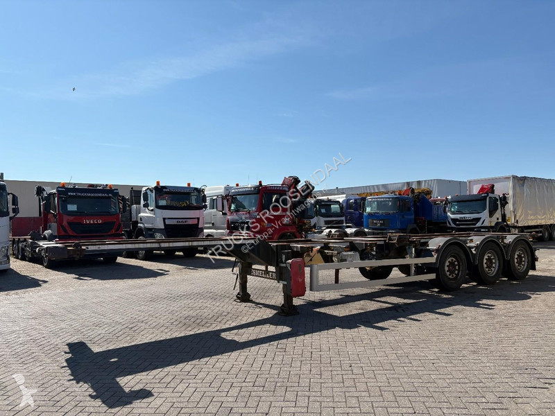 Félpótkocsi  - CONTAINER CHASSIS + 3 AXLE SAF +...