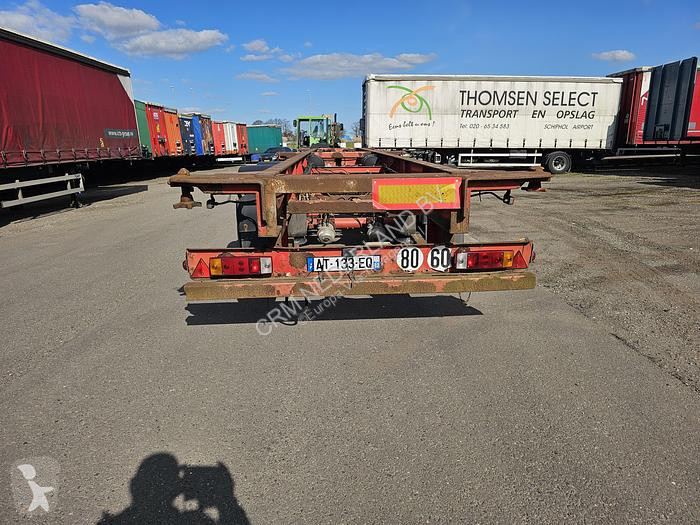 نصف مقطورة Fruehauf VFK TF 38C1 40 2 X20 SMB DRUM
