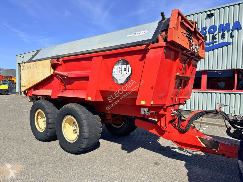 Semi remorque  Gigant 200 Zandkipper