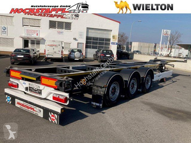 نصف مقطورة Wielton Container Chassis NS3P40