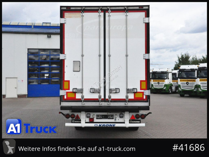 نصف مقطورة Krone SD, Kühlkoffer, Doppelstock,...