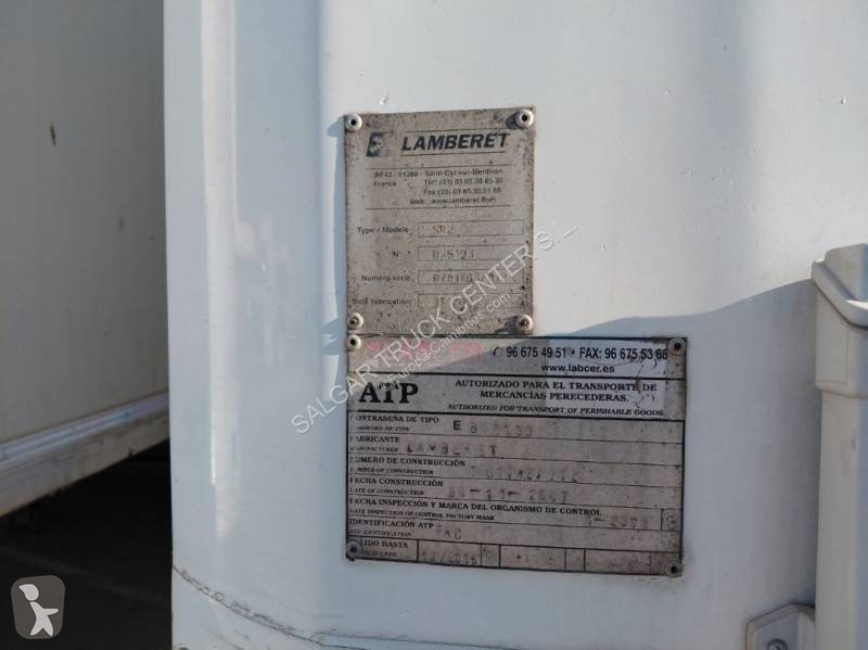 نصف مقطورة Lamberet LVFS3E-FRIGORIFICO
