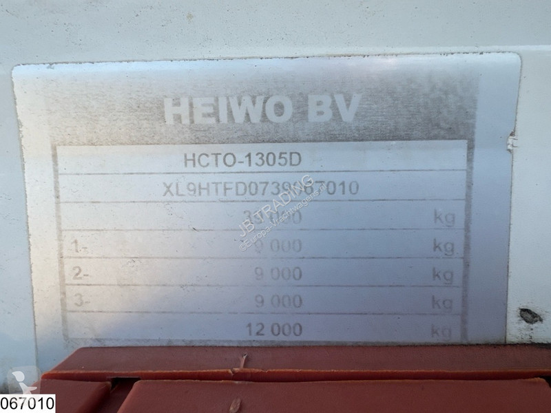 نصف مقطورة HTF Koel vries Carrier Vector 1800, AMA