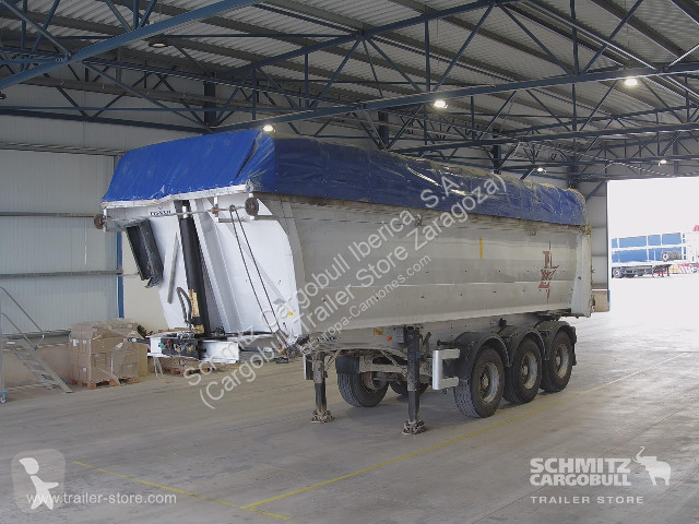 نصف مقطورة  Tipper Alu-square sided body 26m³