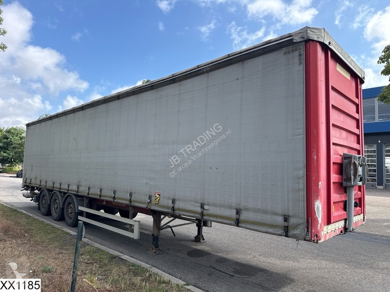 نصف مقطورة Fruehauf Tautliner Dhollandia