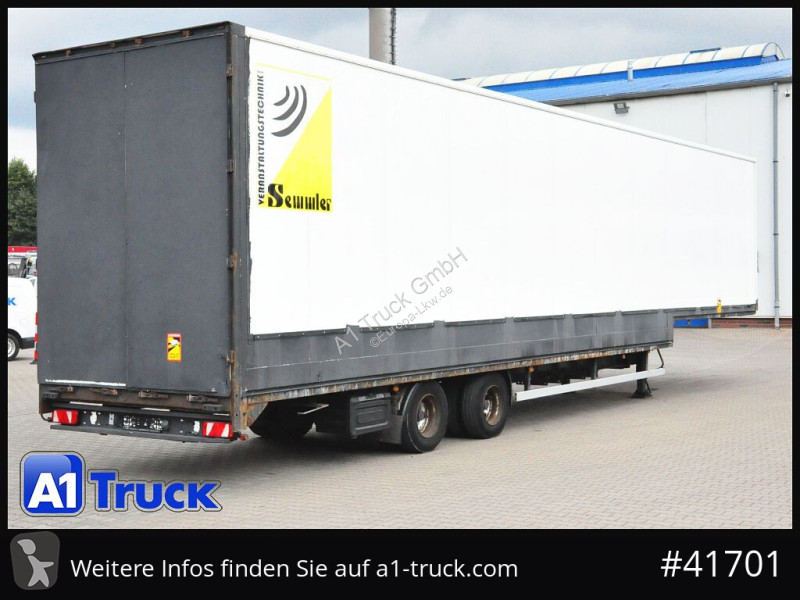 Semi remorque Spier Jumbo, Koffer,  235/75...