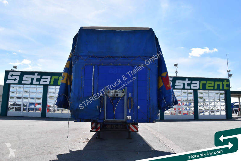 Oplegger Fliegl Hangler Megatrailer Schräglader...