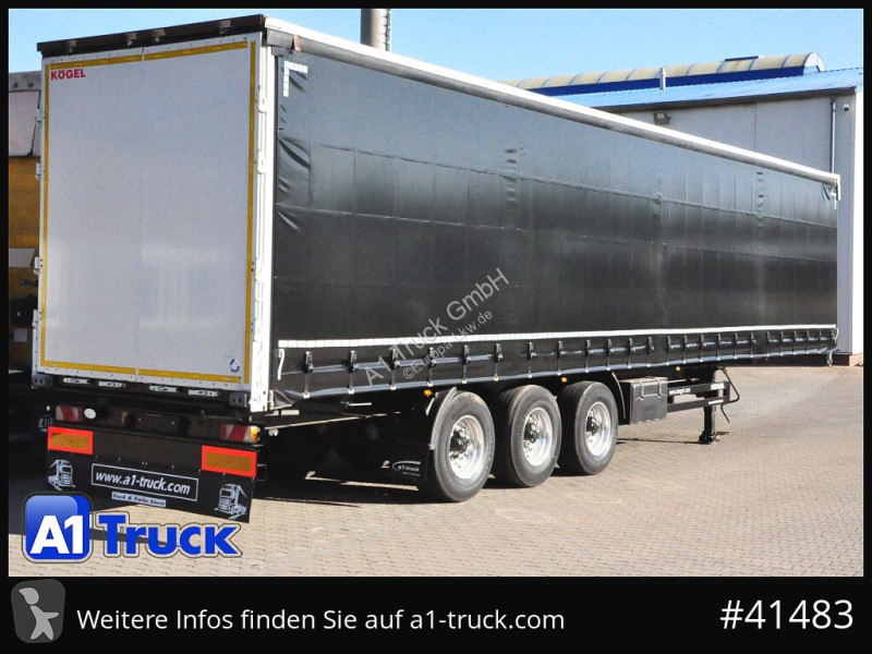 Oplegger Kögel S 24 Tautliner, Alufelgen, neue...
