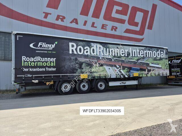 Semirremolque Fliegl Standard Gardinensattel...