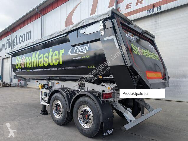 Oplegger Fliegl 2-Achs Stone Master 27m³...