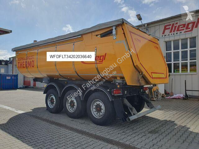 Oplegger Fliegl 3-Achs Kipper DHKA 420 Thermo -...