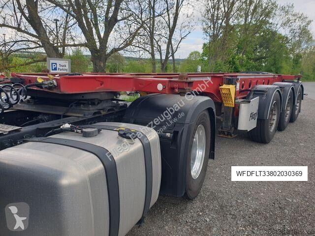 Oplegger Fliegl SDS 380 Chemie 20ft 725mm Überhang