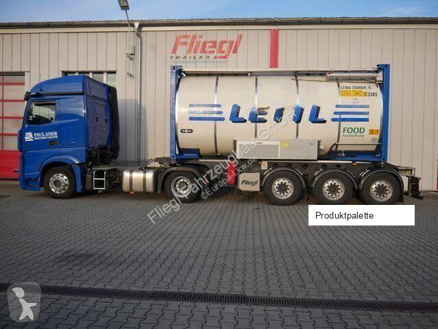 Oplegger Fliegl SDS 380  mit 725 mm Überhang