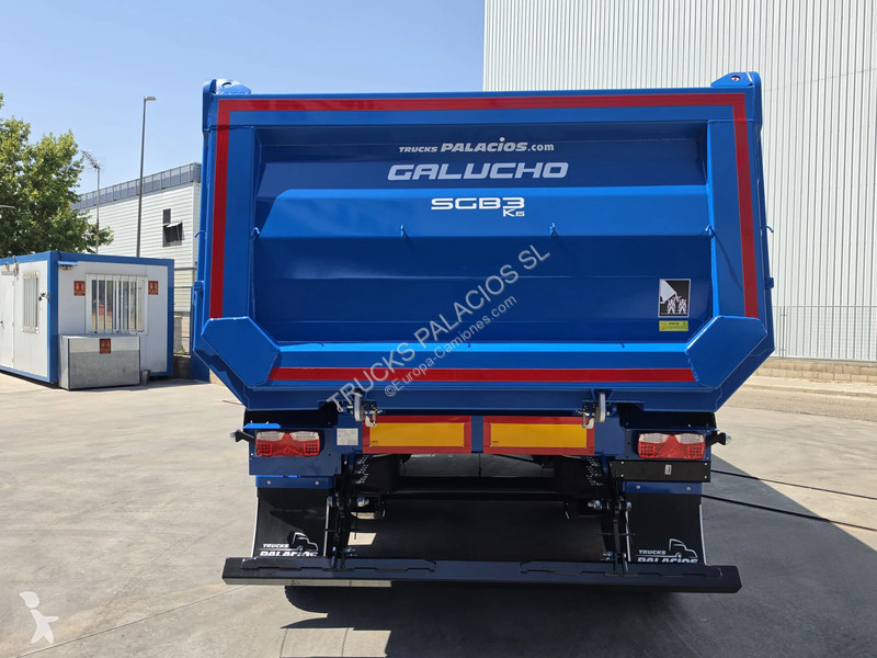 Oplegger Galucho sgb3 20m3 k6 HARDOX450